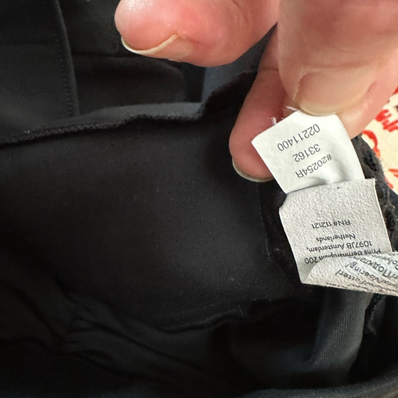 SPANX Slim Straight Pants Black High-Rise Medium‎ - Picture 5 of 5